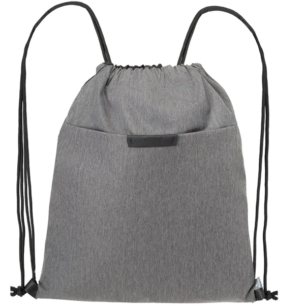 RejuVe X-PAK Recycled Heather Drawstring Bag