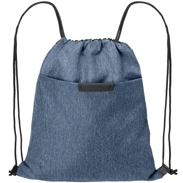 RejuVe X-PAK Recycled Heather Drawstring Bag