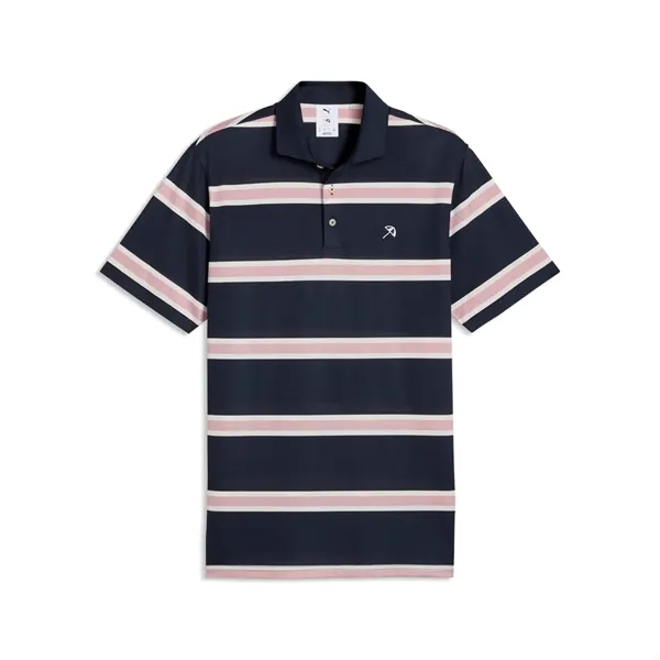 PUMA® Men's AP Pique Stripe Golf Polo