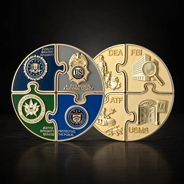 Custom Puzzle Coins