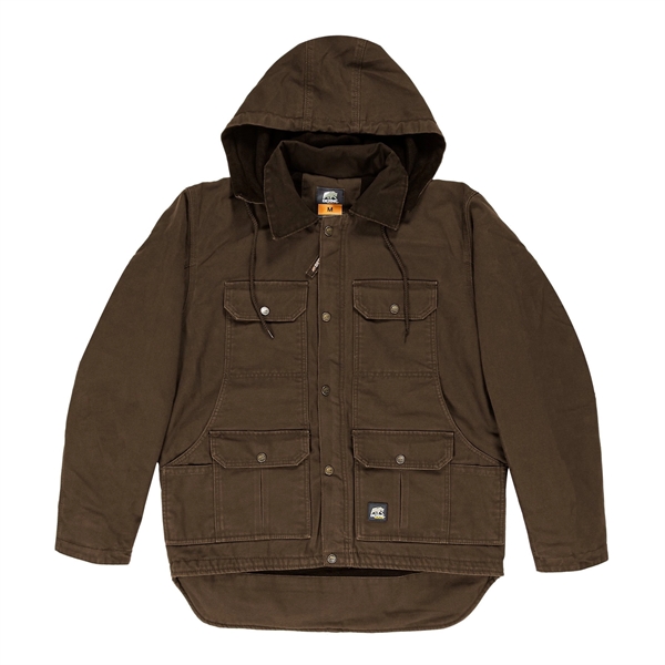 Berne Men's Washed Contractor Coat - Berne Men's Washed Contractor Coat - Image 0 of 1