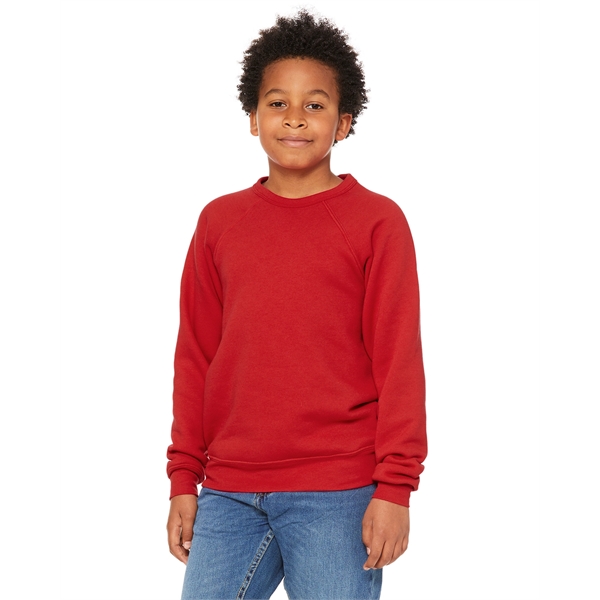 Bella + Canvas Youth Sponge Fleece Raglan Sweatshirt