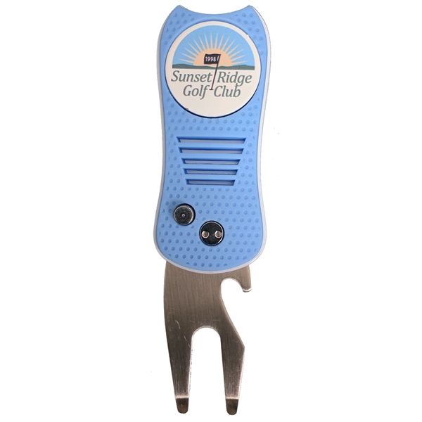 Deluxe 4-in-1 Switchblade Divot Tool - Deluxe 4-in-1 Switchblade Divot Tool - Image 7 of 18