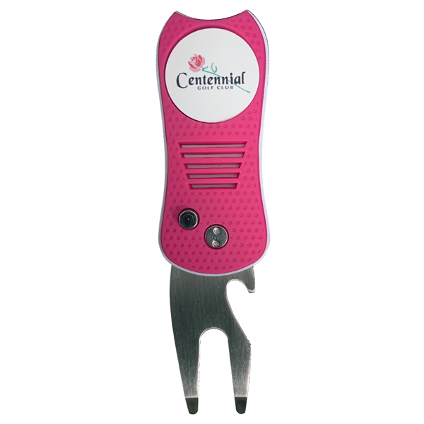Deluxe 4-in-1 Switchblade Divot Tool - Deluxe 4-in-1 Switchblade Divot Tool - Image 13 of 18