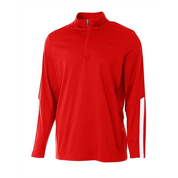 A4 Adult League Quarter-Zip Jacket - A4 Adult League Quarter-Zip Jacket - Image 4 of 9