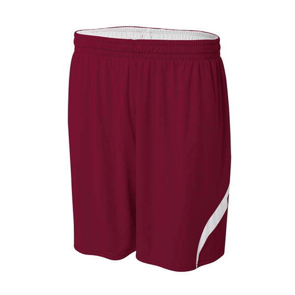 A4 Adult Performance Double Reversible Basketball Short - A4 Adult Performance Double Reversible Basketball Short - Image 2 of 21