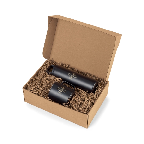 Custom MiiR® Wide Mouth Bottle & Camp Cup Gift Set