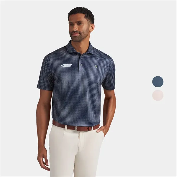 PUMA® Men's AP MATTR Geo Moisture Wicking Golf Polo Shirt