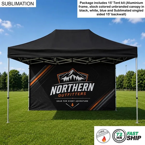 72Hr Fast Ship -SmartStart 15' Tent Package