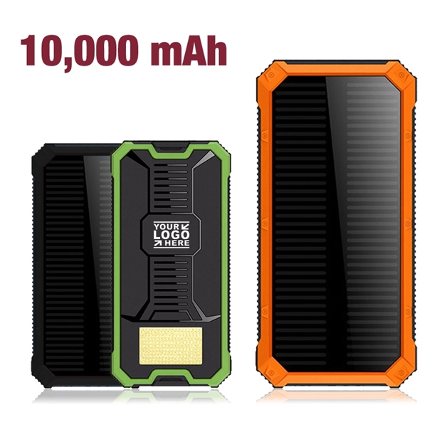 Dual USB Solar-Battery Charger External Battery Pack - Dual USB Solar-Battery Charger External Battery Pack - Image 1 of 2