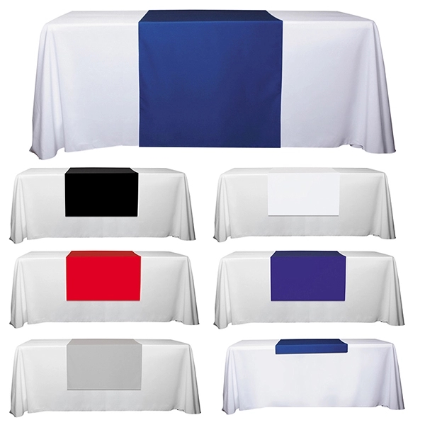 Roger Eight 90" L Table Runners (Spot Color Print) - Roger Eight 90" L Table Runners (Spot Color Print) - Image 1 of 11