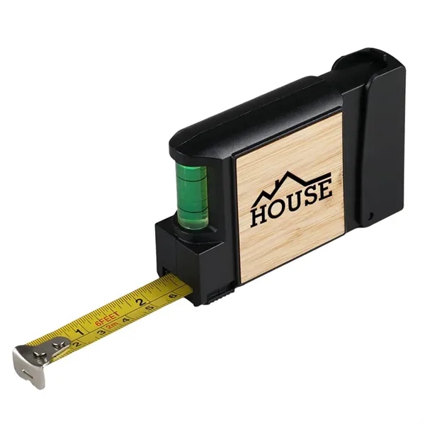 Multi-Tool Tape Measure w/ Level