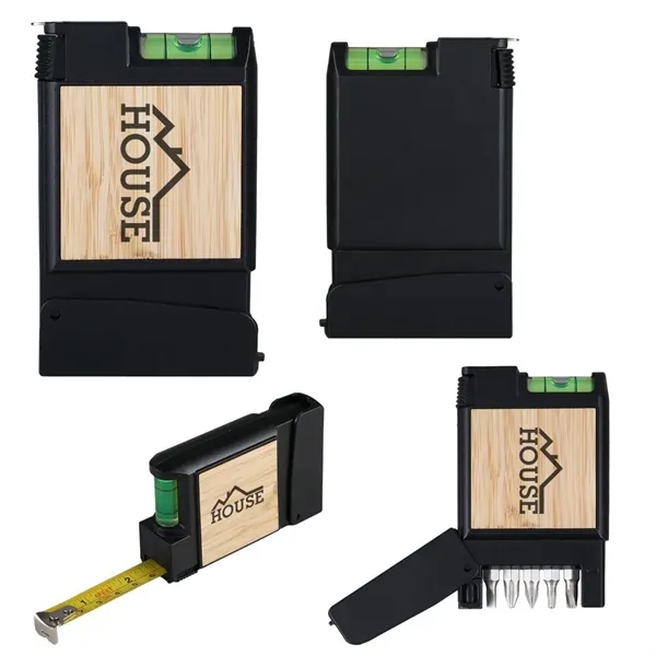 Multi-Tool Tape Measure w/ Level