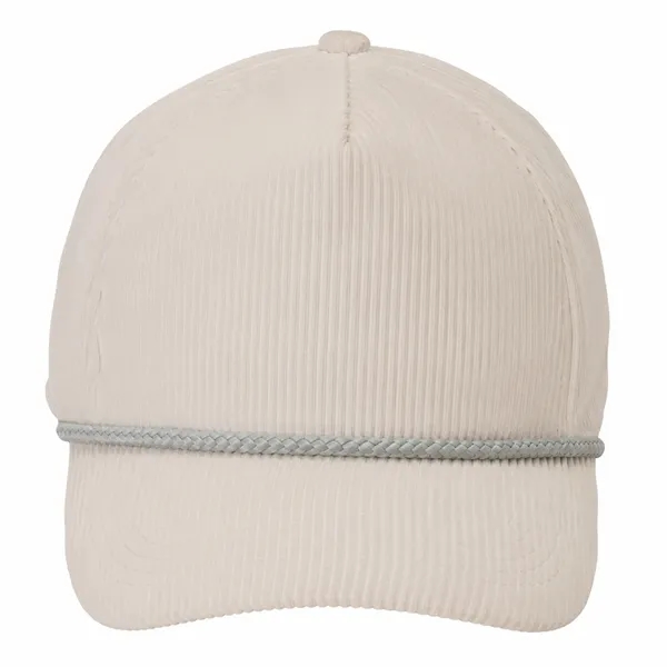 5-Panel Rope Halfmoon Buckram Corduroy Fabric Snapback Caps