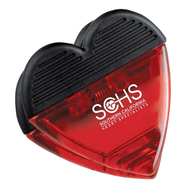 Recycled Heart Shape Magnet Memo Clip