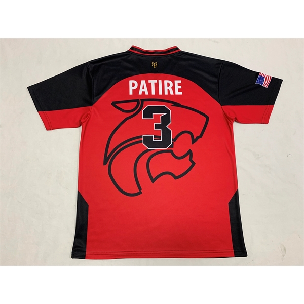 Fully Sublimated Dry Fit Custom Youth Soccer Jersey T-shirts - Fully Sublimated Dry Fit Custom Youth Soccer Jersey T-shirts - Image 5 of 25