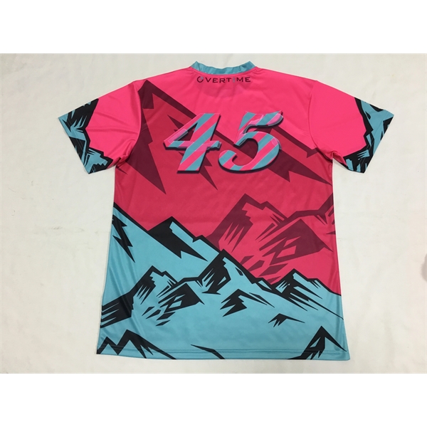 Fully Sublimated Dry Fit Custom Youth Soccer Jersey T-shirts - Fully Sublimated Dry Fit Custom Youth Soccer Jersey T-shirts - Image 8 of 25