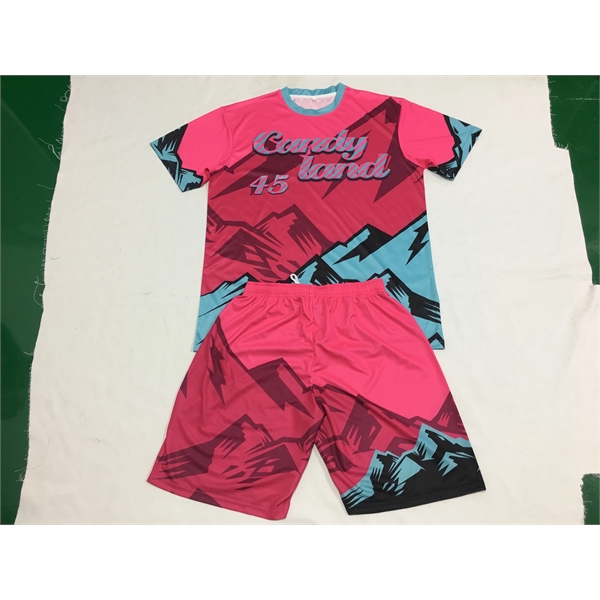 Fully Sublimated Dry Fit Custom Youth Soccer Jersey T-shirts - Fully Sublimated Dry Fit Custom Youth Soccer Jersey T-shirts - Image 9 of 25