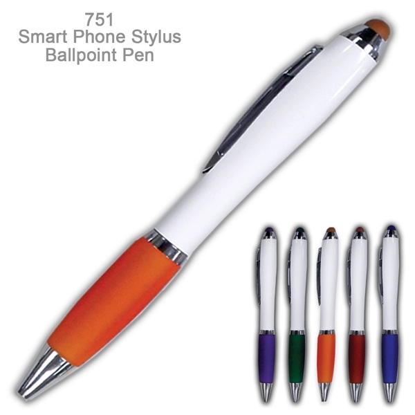 Popular Smart Phone Ballpoint Pen with Stylus - Popular Smart Phone Ballpoint Pen with Stylus - Image 5 of 10