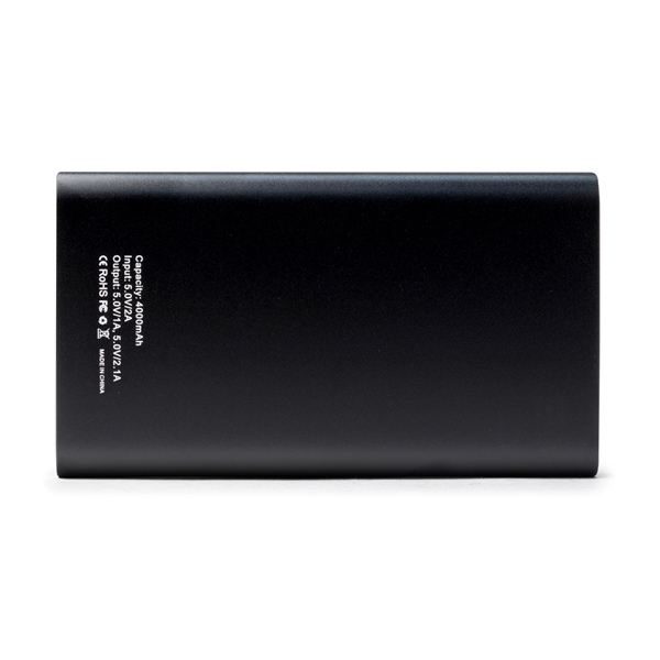 Turquoise 4000mAh Aluminum Power Bank - Turquoise 4000mAh Aluminum Power Bank - Image 1 of 5