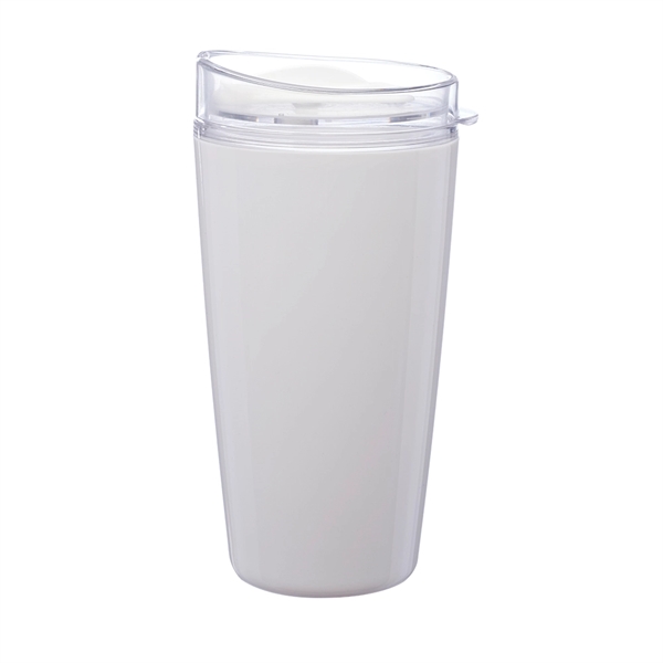 16 oz. Verano Plastic Coffee Tumbler - 16 oz. Verano Plastic Coffee Tumbler - Image 5 of 7