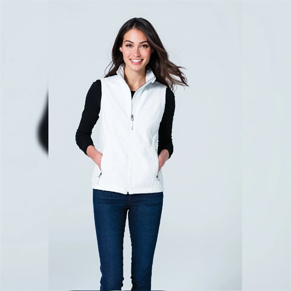 Port Authority® Women's Core Soft Shell Vest - Port Authority® Women's Core Soft Shell Vest - Image 2 of 6