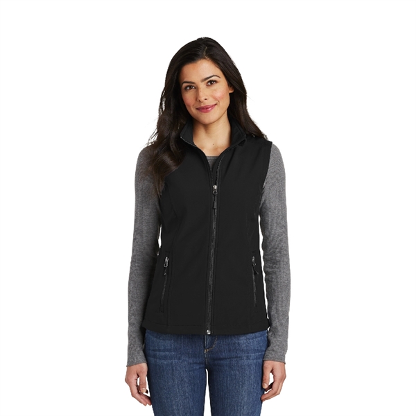 Port Authority® Women's Core Soft Shell Vest - Port Authority® Women's Core Soft Shell Vest - Image 5 of 6