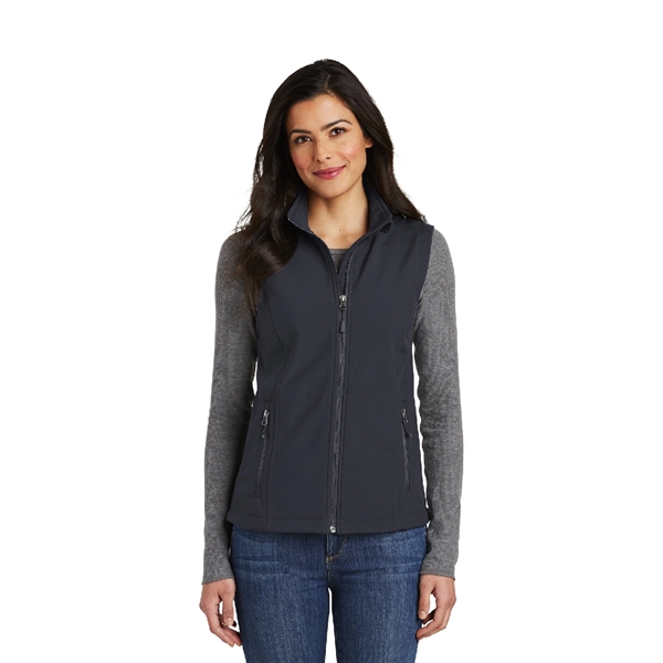 Port Authority® Women's Core Soft Shell Vest - Port Authority® Women's Core Soft Shell Vest - Image 6 of 6