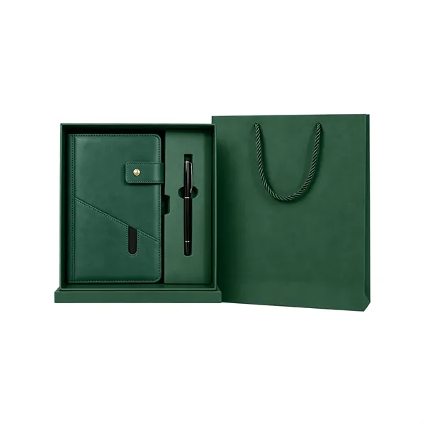 Pu Leather Notebook and Pen Set Business Gift