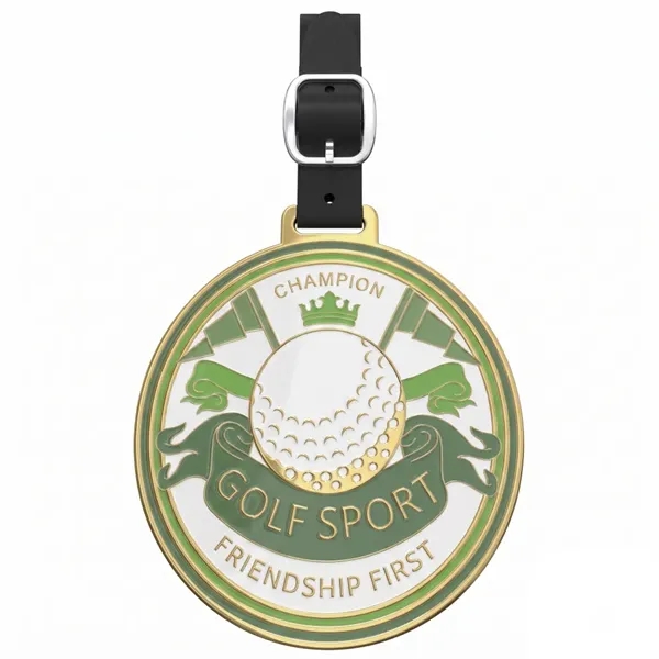 Soft Enamel Golf Bag Tags