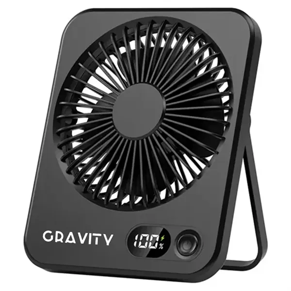 5 Speed Portable Rechargeable Handheld Desk Fan