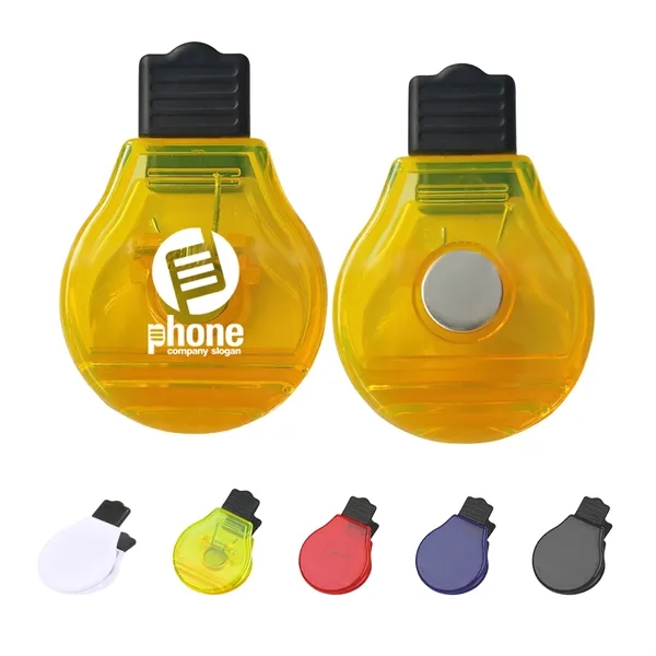 Light Bulb Magnetic Power Clip