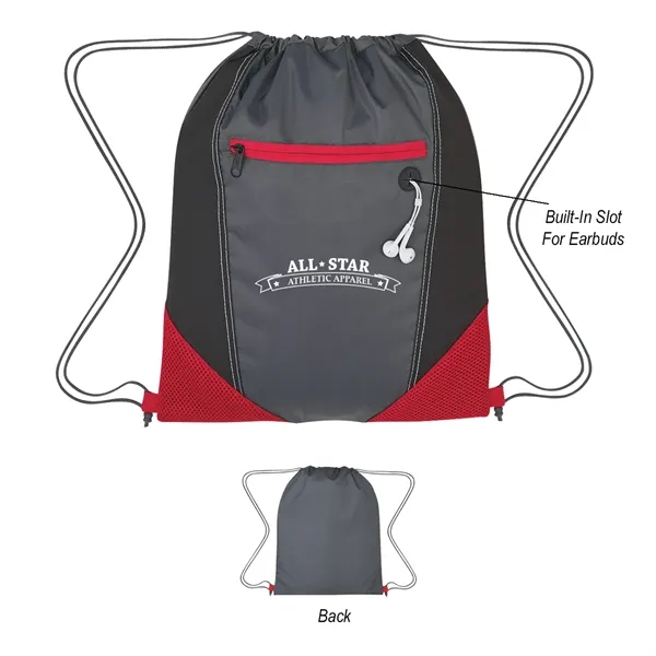 Two-Tone Drawstring Sports Pack