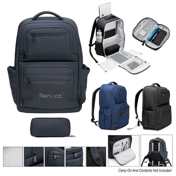 Cutter & Buck® Travel Collection Deluxe Laptop Backpack