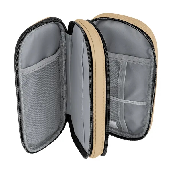 Leatherette Tandem Tech Travel Organizer