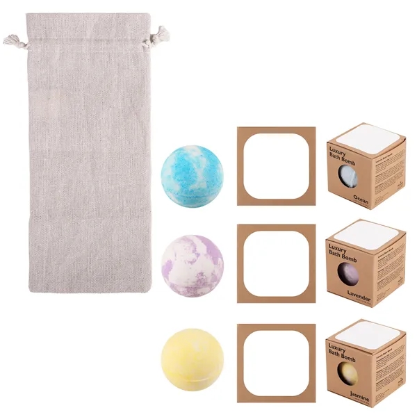 Luxury Bath Bombs 3 Piece Set