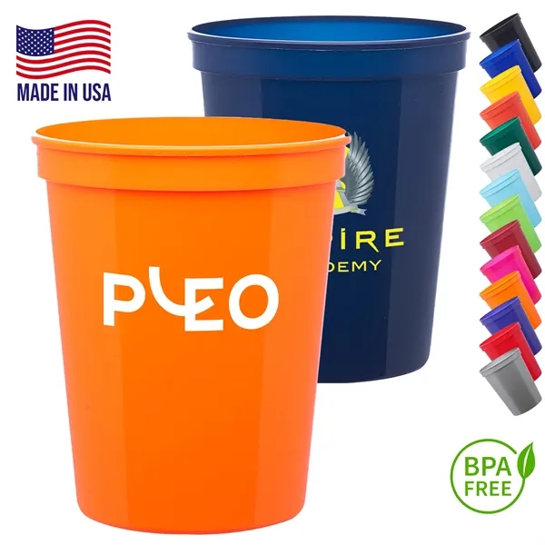 16 oz. USA Made Stadium Cup