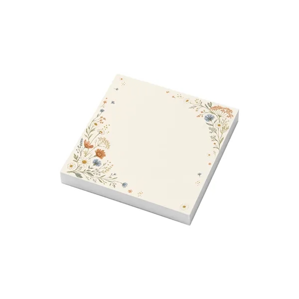 3"x3" Full Color Self Adhesive Sticky Notes Pad