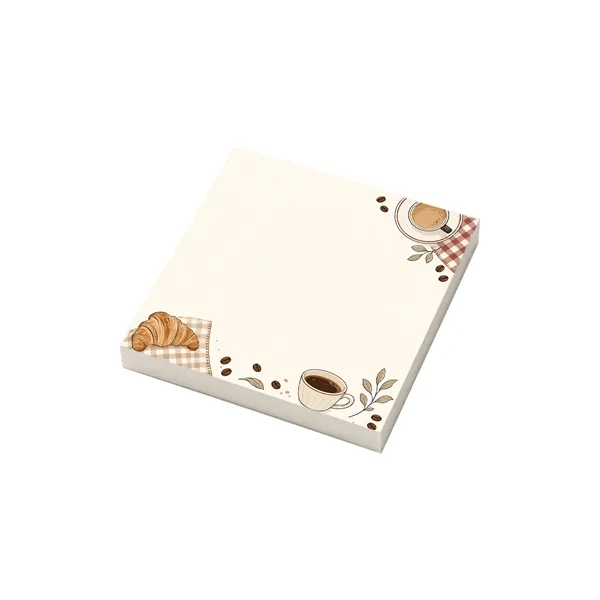 3"x3" Full Color Self Adhesive Sticky Notes Pad