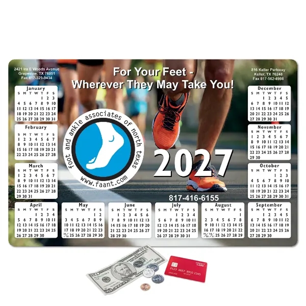 Heavy Duty Calendar Counter Mat-11" x 17" x 1/8"