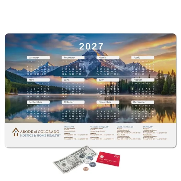 Calendar Counter Mat-12" x 18" x 1/8"