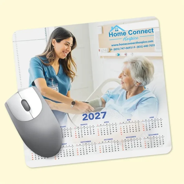Barely There™ 7.5" x 8" x .020" Thin Calendar Mouse Pad