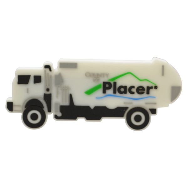 2D Garbage Trash Truck USB Drive - 2D Garbage Trash Truck USB Drive - Image 6 of 7