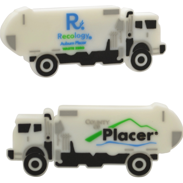 2D Garbage Trash Truck USB Drive - 2D Garbage Trash Truck USB Drive - Image 7 of 7