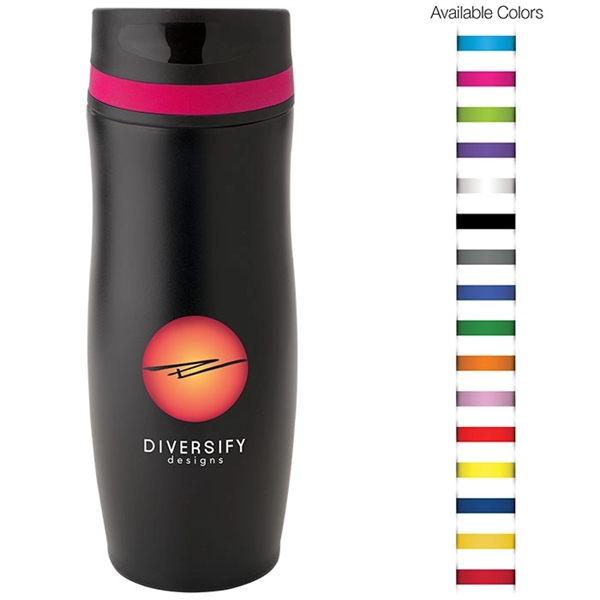 Custom 14 oz Persona® Wave Trail Vacuum Tumbler