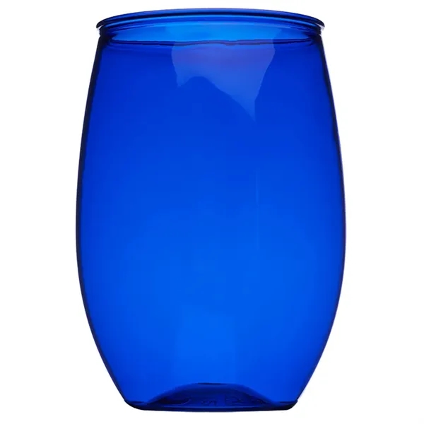 16 oz. Plastic Stemless Wine Glasses