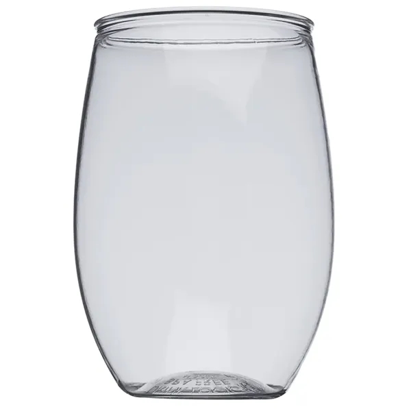 16 oz. Plastic Stemless Wine Glasses