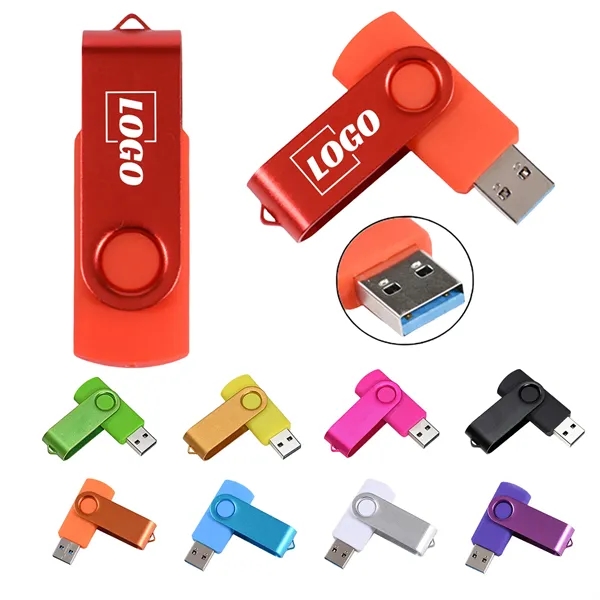 2GB Custom Swivel USB Flash Drive