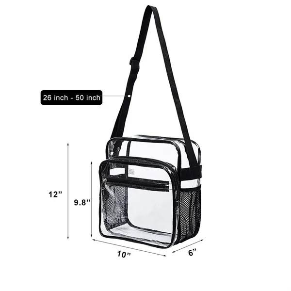 Custom Transparent PVC Crossbody Bag