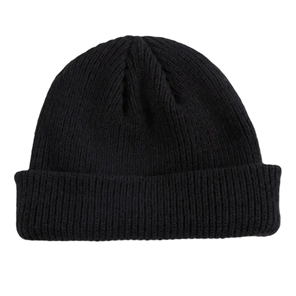 Custom Jaquard Cuffed Beanie